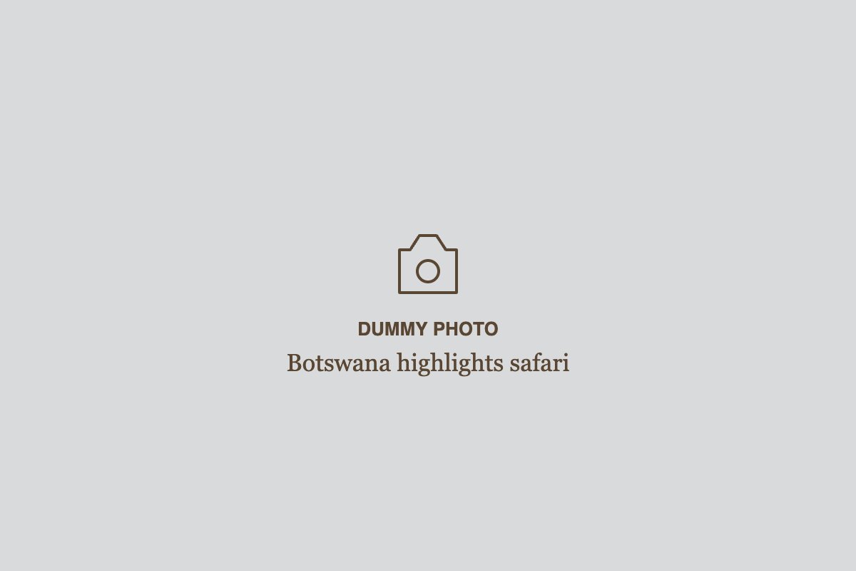 Placeholder photo: Botswana highlights safari
