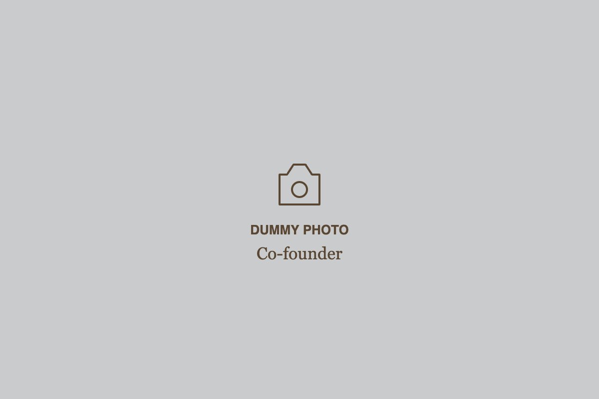 Placeholder photo: co-founder