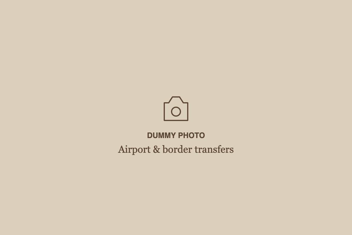 Placeholder photo: Airport & border transfers